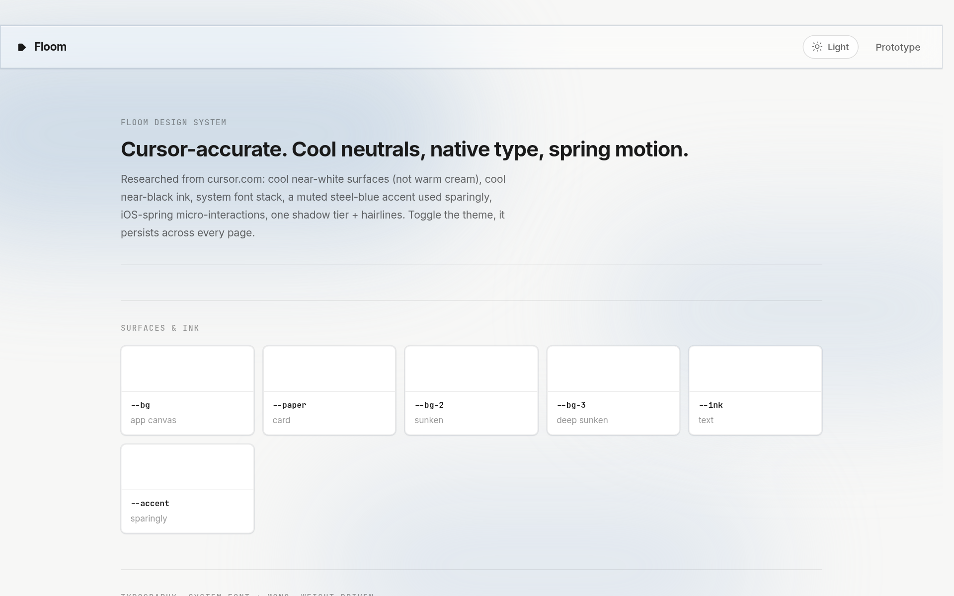 design-system preview